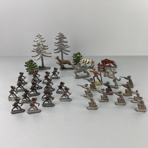 Sammlung alter zinn - alter, zinn-figuren