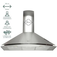 Wandhaube Dunstabzugshaube 90cm 1000m³/h Edelstahl Gurari GCH 046 IS 9 AUSTELLER