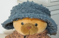 süßer Kinder-Kuschel-Hut/Mütze mit Schleife »Sterntaler« - KU: 55, neuwertig