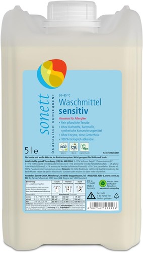 Sonett waschmittel sensitiv 5 - sensitiv,,