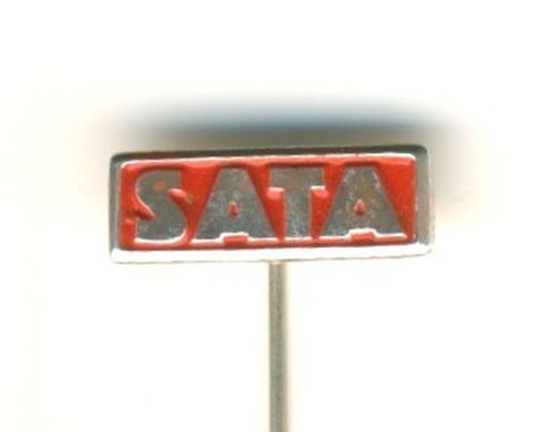 Alte anstecknadel von sata - alte,
