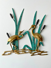 Messing Reiher im Schilf