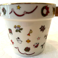 großer Taitü Taitu Noel alte Serie Emilio Bergamin Blumentopf Übertopf