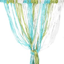 Fadenvorhang Glas Glitter