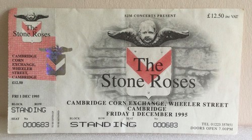 The stone roses ticket - roses,