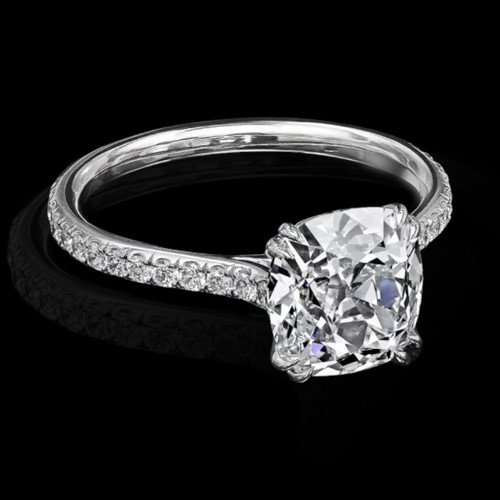 Platin ehering diamant ct - diamant,