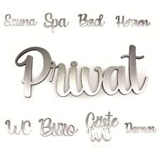 Schriftzüge Leitsystem Schild