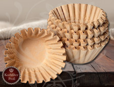 Korbfilter Kaffeefilter Filterkörbchen Filterpapier, Braun 250/90 mm 1.000 Stück