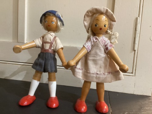 Alte polnische holzpuppen - polnische,
