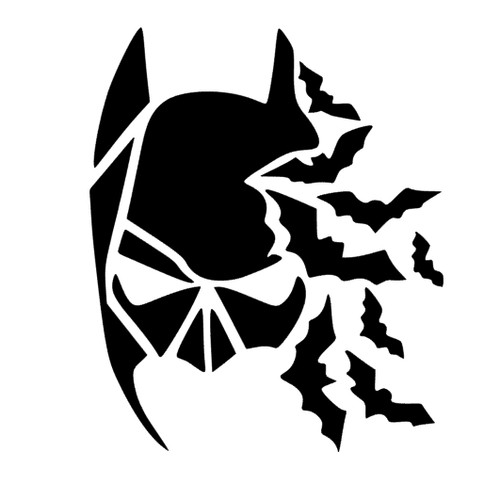 Batman kopf fledermäuse - batman,
