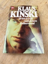 Ich bin so wild nach deinem Erdbeermund von Klaus Kinski/Taschenbuch 1985/Heyne