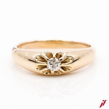 Ring solitärring 585 - ring,