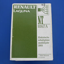 Renault Laguna II - elektrische Schaltpläne Werkstatthandbuch Modelljahr 2001