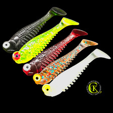 5x 5,5cm Grundel Shad UV