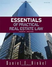 Essentials of Practical Real Estate Law - Hinkel, Daniel F.
