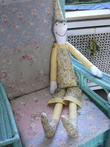 Wichtel nanni stoffpuppe - wichtel,
