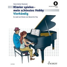 Vierhändig klavierspielen - vierhändig,