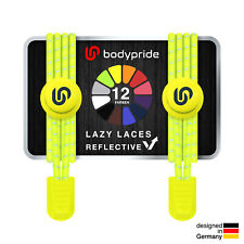 bodypride® Lazy Laces, Elastische Schnellverschluss - Schnürsenkel ohne Binden