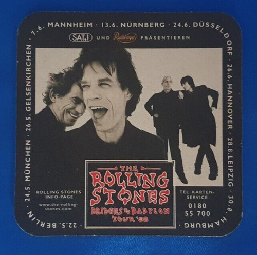 Bierdeckel rolling stones - bierdeckel,