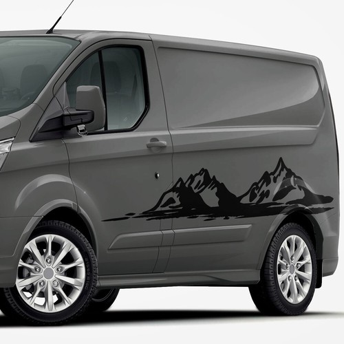 Auto aufkleber berge - aufkleber, outdoor