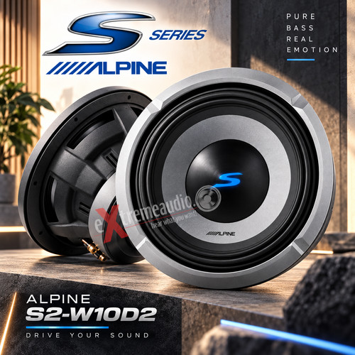 Alpine w10d2 subwoofer - s2-w10d2,