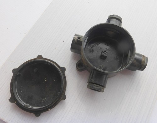 Alte bakelit verteilerdose - alte,