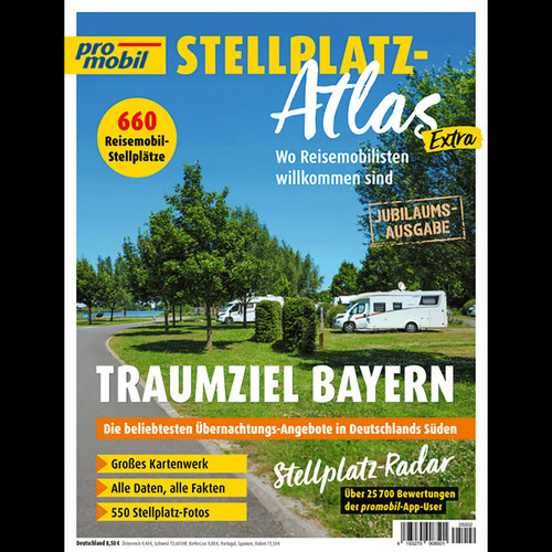 Promobil stellplatz atlas - promobil, stellplatz-atlas