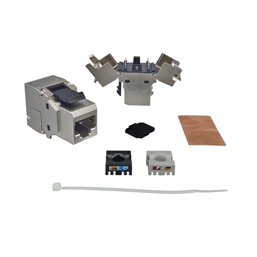 Rj45 keystone modul - modul, cat.6a