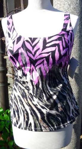 Damen tankini oberteil - tankini, gr.