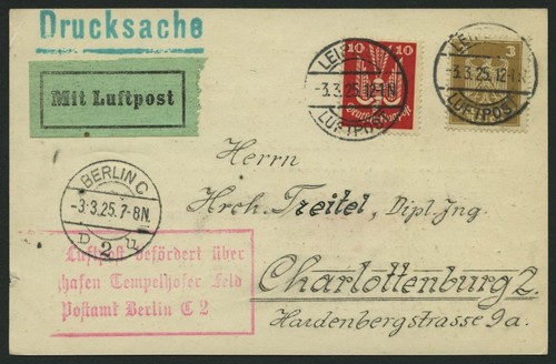 LUFTPOSTBESTÄTIGUNGSSTPL