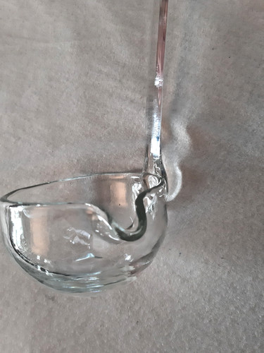 Glas schöpfkelle - glas,