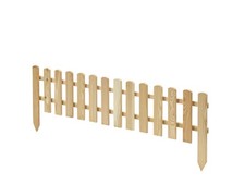 Steckzaun Lärche 120 x 30 cm