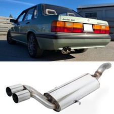 FOX Sportauspuff  2x76mm Audi