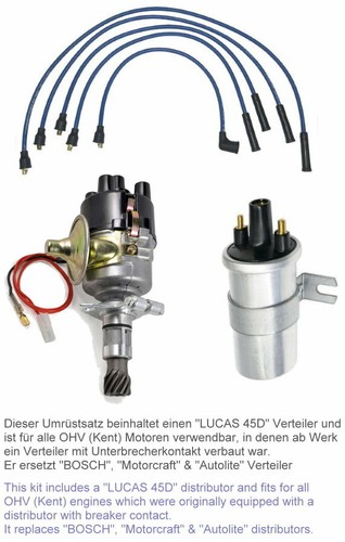 Ford escort zündverteiler ohv - ford,