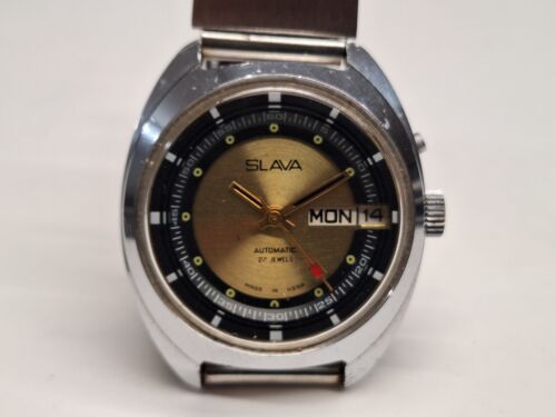 Slava vintage herrenuhr - slava,