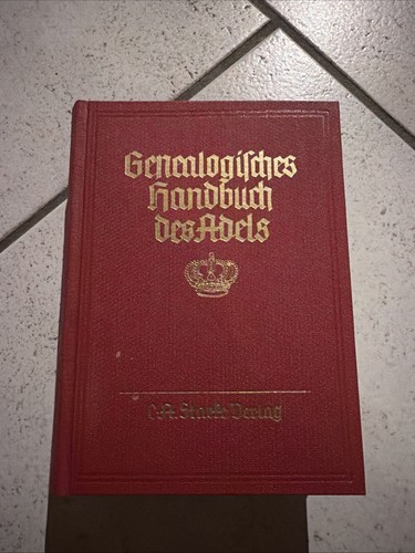 Genealogisches handbuch des - genealogisches,
