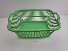 Wäschekorb DDR 1982 Grün Kunststoff Haushalt Küche Deko Aufbewahrung #2510969