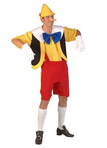 Herren pinocchio kostüm - pinocchio,