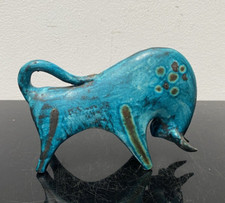 Keramik, Figur, Stier, Guido