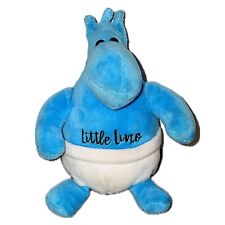 Linola Little Lino Stofftier Plüsch Figur Werbefigur Blau Creme Baby Jucken