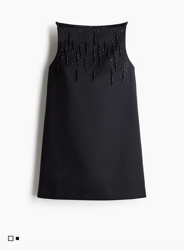 Edition perlen minikleid - h&m,