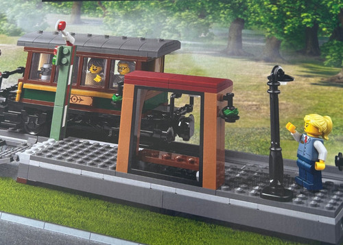 Lego city 60511 bahnsteig - city,