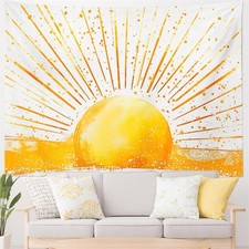 Großer goldener Sonnenaufgang