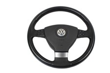 Multifunktionslenkrad Lenkrad Leder VW Eos 1F Golf 5 Touran schwarz 1Q0419091AC