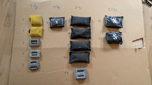 Scubapro softblei verschidene - scubapro,