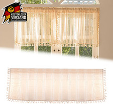 Küchengardinen Boho gestreift