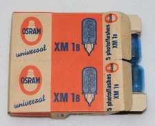 Osram Vacublitz XM1B Blitzbirnen 2x5er Doppelpack unbenutzt