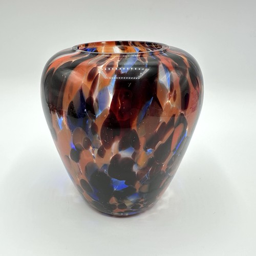 Vase glas gesprenkelt - glas, deco