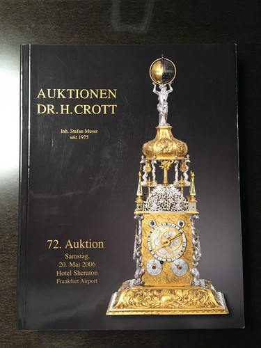 Katalog auktion crott - auktion, dr.