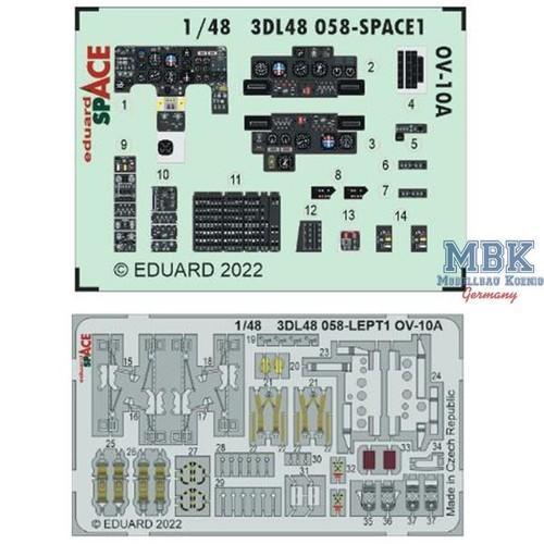Eduard ed3dl48058 10a - ed3dl48058, ov-10a